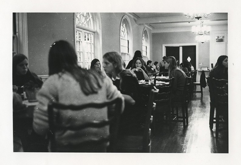 Draper Hall, new dining room, circa 1970