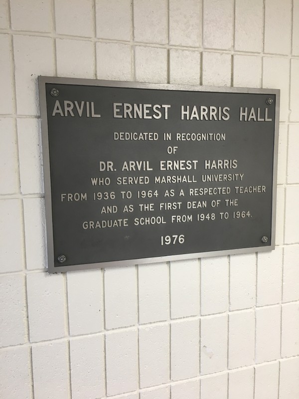 The building was formally named Harris Hall in a ceremony on November 5, 1976.