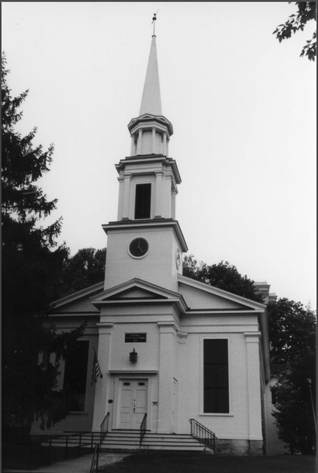 White, Steeple, Architecture, Church