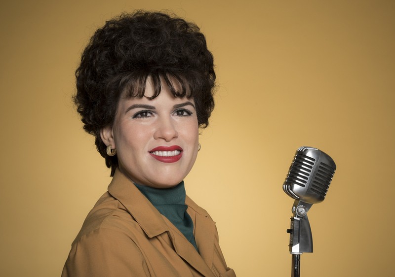 Waxwork of Patsy Cline by Madame Tussaud