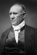 Sam Houston served as the first and third President of the Republic of Texas. He later became the first governor of Texas and served in the U.S. Senate.