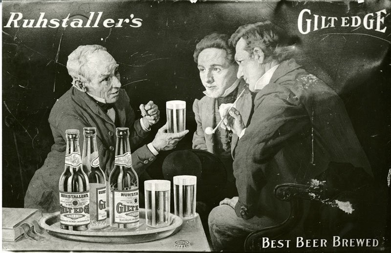 Ruhstaller was also known for his "judicious advertising," which no doubt helped propel his brand to new heights. He is buried in the Sacramento City Historic Cemetery, along with several other prominent brewers of the era.