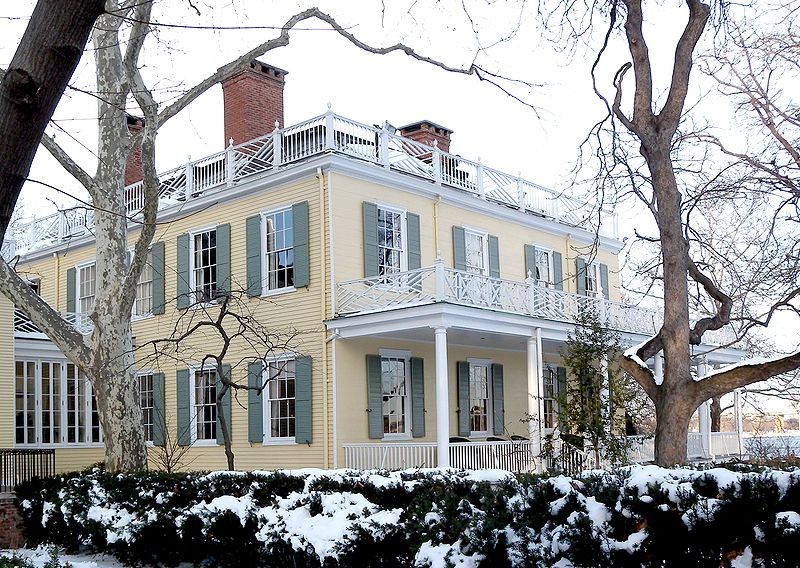 Side View of Mansion