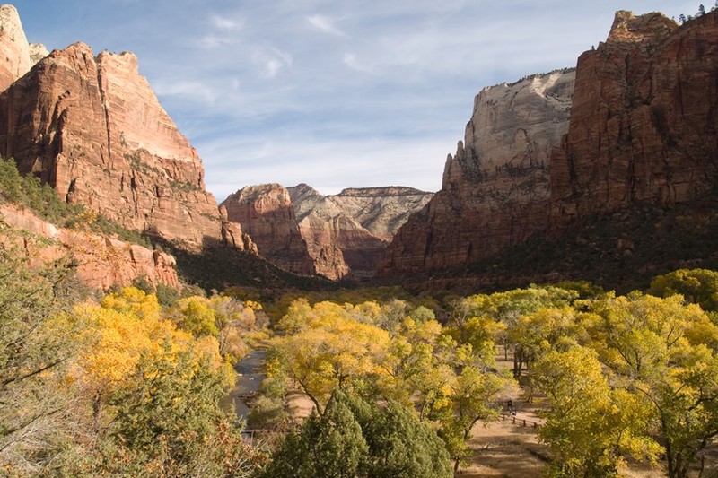 View of Zion National Park