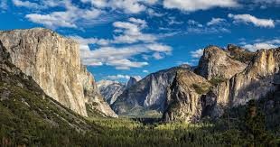 Yosemite Valley sees the majority of visitors to the park. 