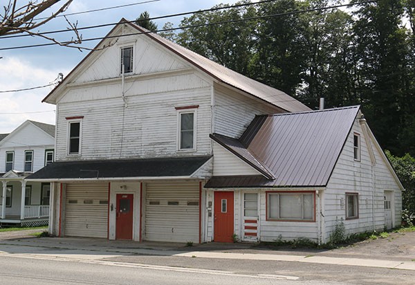 Former Lisle Village Hall and Fire House as it appears today.