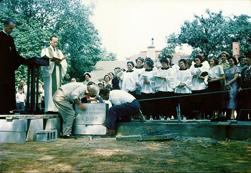 Redeemer Cornerstone June 3, 1951