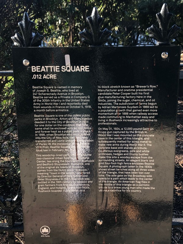 Beattie Square description.