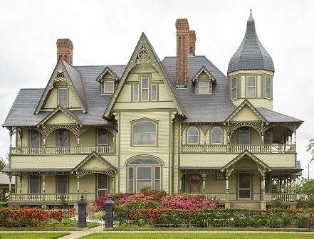 The W. H. Stark house was built in 1895 and is operated by the Nelda C. and H.J. Lutcher Stark Foundation.