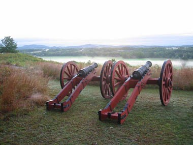 Cannons at Saratoga