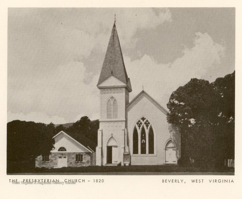 Historic photo of Beverly Presbyterian Church, undated.