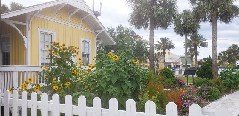 Park Gardens near the Train Depot