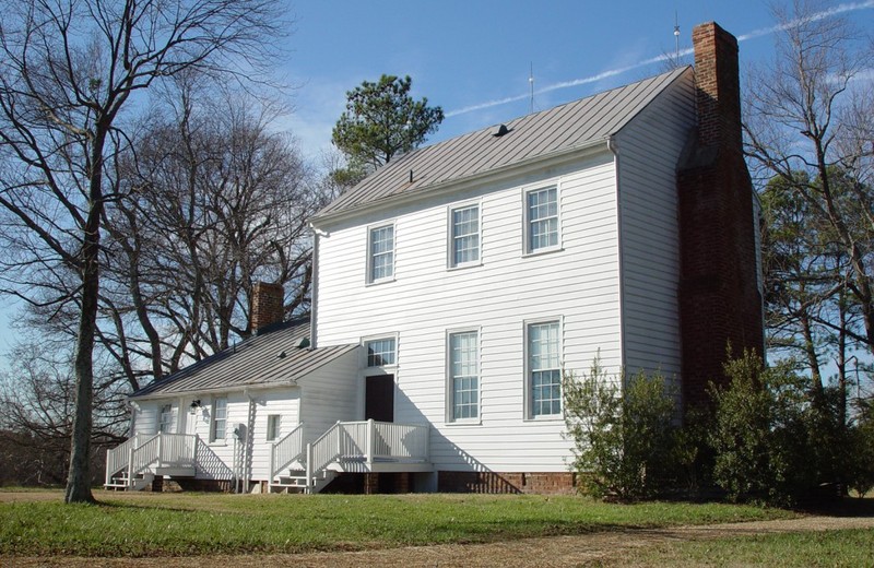 The Banks House, one of the oldest houses in the county.