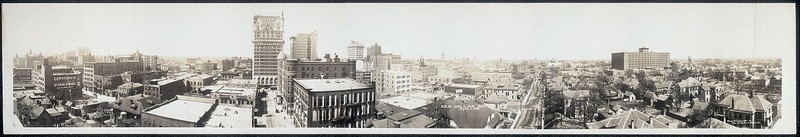 The Adolphus was the tallest building in Texas until 1922, as demonstrated by this 1913 photo of the Dallas skyline