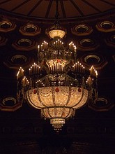 One of the 90 Chandeliers in the Benedum Center