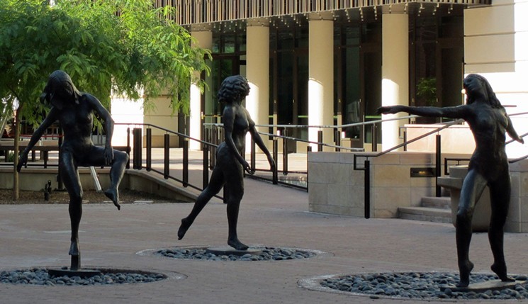 Portion of the DANCE sculpture.
(phoenixnewtimes.com)