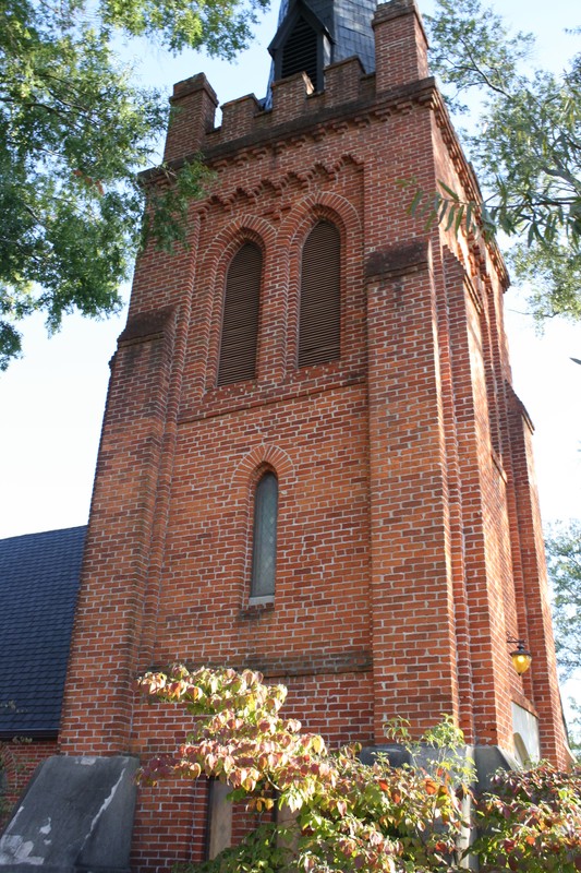 St. Peter's Episcopal Church was built in 1860 and is the oldest religious structure in the city.