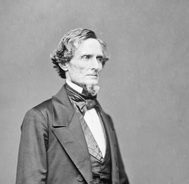 Jefferson Davis (image from the Civil War Trust)