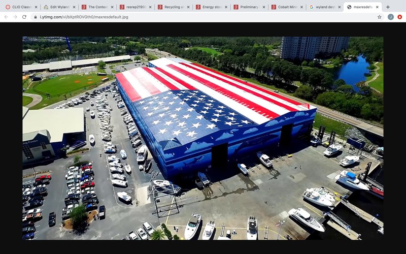 world's largest flag mural