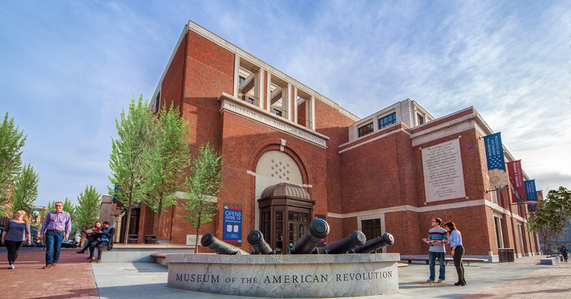 Philadelphia's Museum of the American Revolution opened on the anniversary of the Battles of Lexington and Concord on April 19, 2017.  