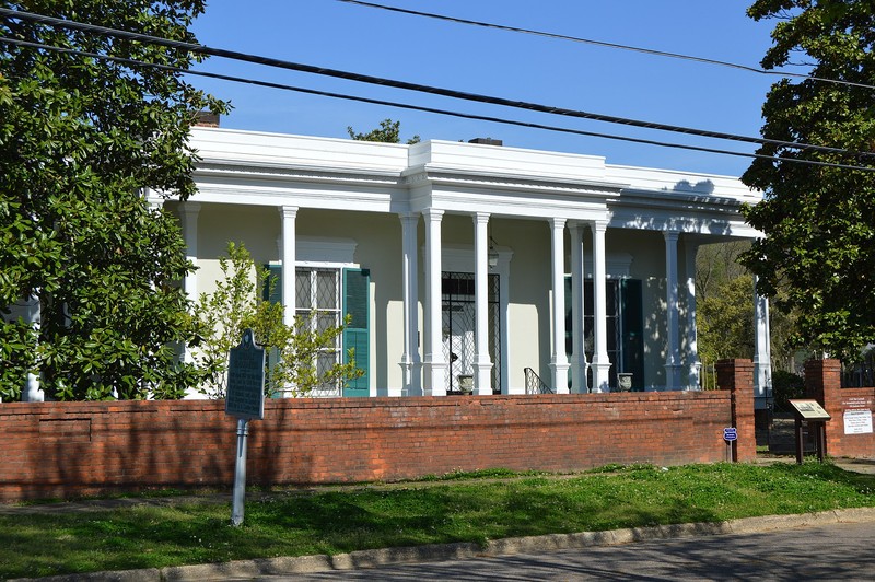 The Verandah-Curlee House was built in the late 1850s and is one of the most historical structures in the city.