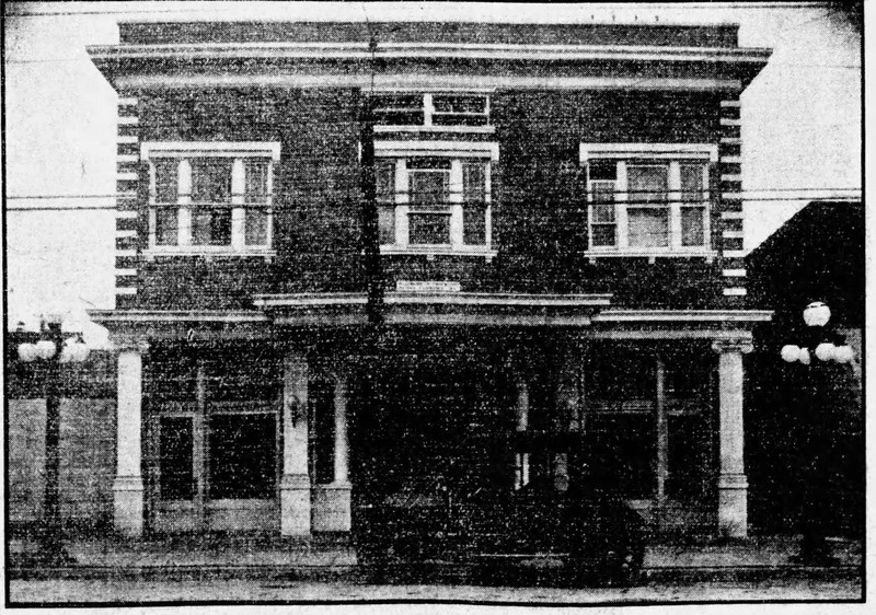 Empress Theatre around the time it opened, November 1912