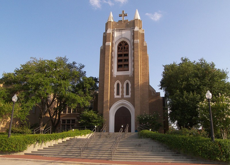 Saint Andrew's Episcopal Church was built in 1914 and is the oldest, continuously used church in the city.