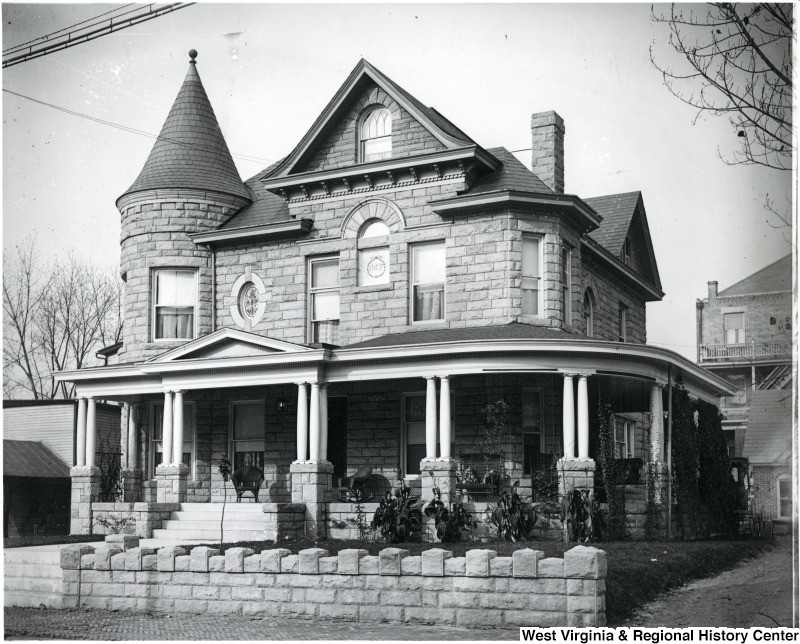 The Aull Center is located in the historic Garlow House, a decorative Queen Anne style house built in 1907.