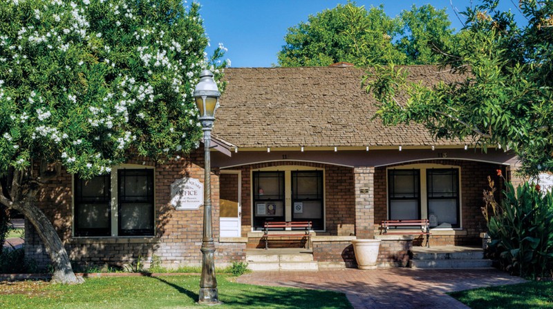 The Duplex House was built in 1923.