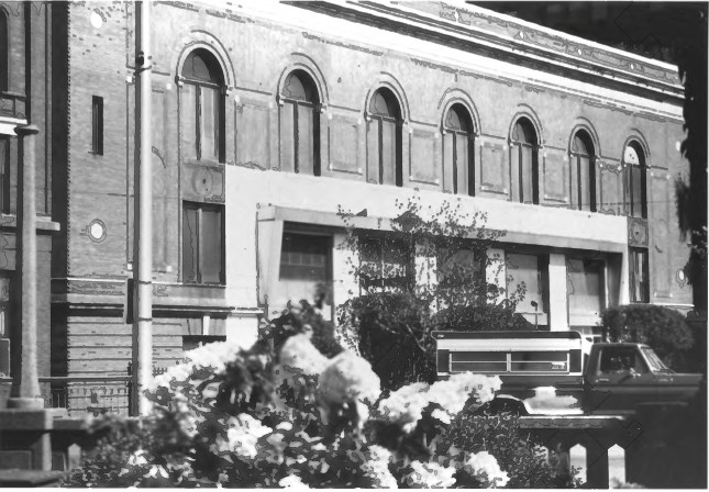 3rd View of the Morse Building in the Norumbega Mall by Gregory Clancey in October of 1983, Public Domain Photo Provided by NPS