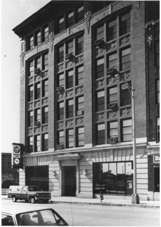 The Eastern Trust Building on State Street by Gregory Clancey in October of 1983, Public Domain Photo Provided by NPS