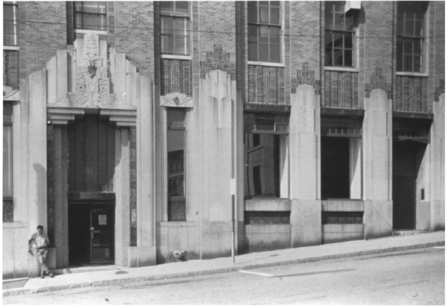 The Bangor Telephone Exchange by Gregory Clancey in October of 1983, Public Domain Photo Provided by NPS