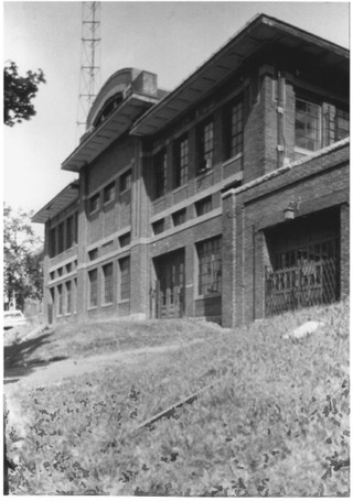 The Bangor Railway and Electric Company Power Station on Park Street by Gregory Clancey in October of 1983, Public Domain Photo Provided by NPS