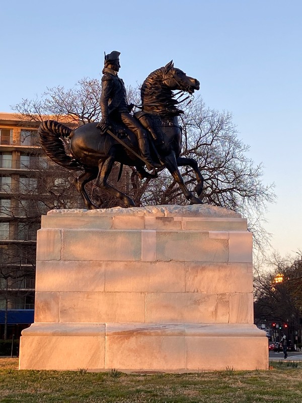 Horse, Sky, Sculpture, Statue