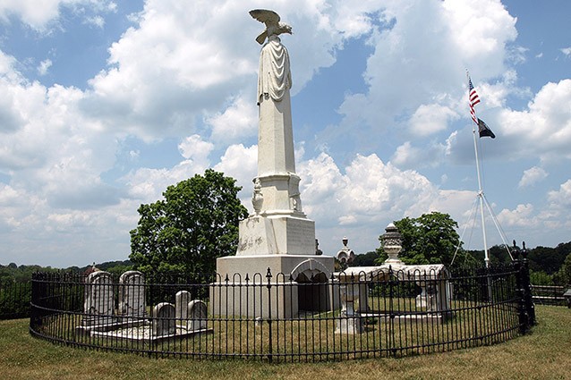 Andrew Johnson's grave