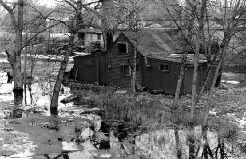 The boat house in its later years