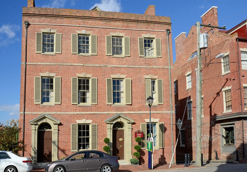 Historic Farmers Bank is a beautiful example of early American architecture and modern preservation efforts. Photo by Petersburg Museums.