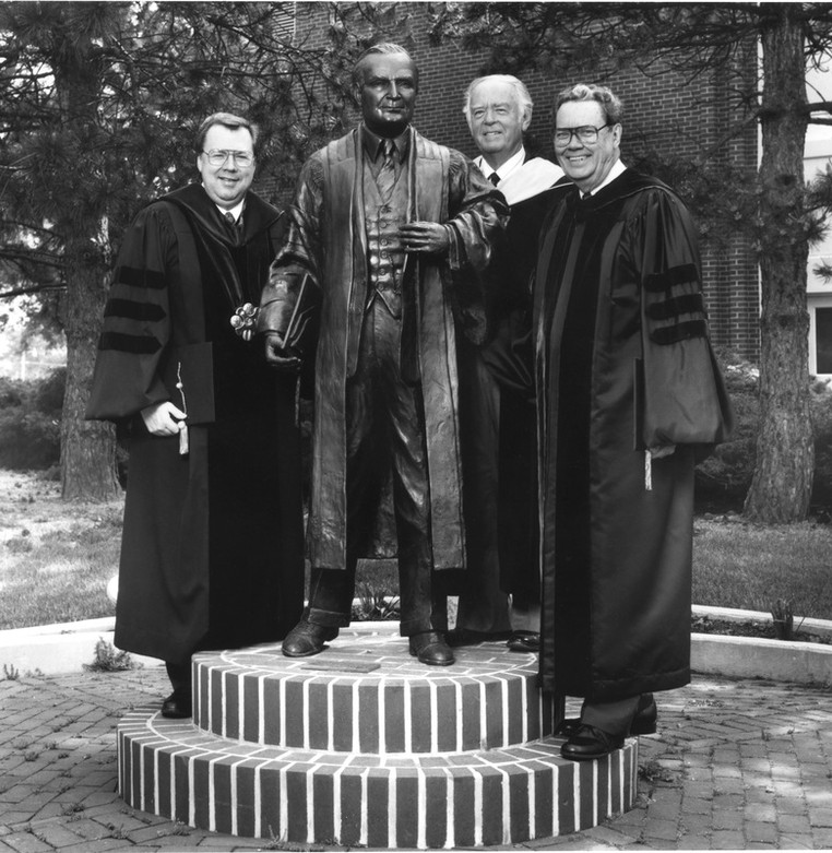 The first four Presidents of Anderson University