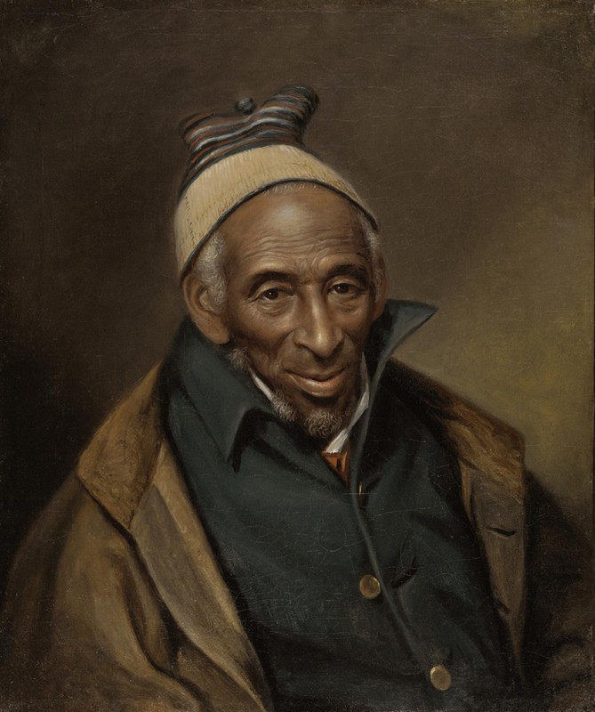 Portrait of Yarrow Mamout (Muhammad Yaro) by Charles Wilson Peale. Courtesy of the Philadelphia Museum of Art (reproduced under Fair Use)