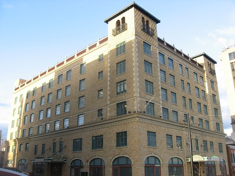 Sky, Building, Window, Tower block