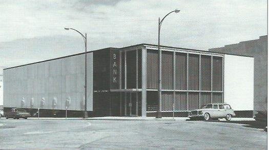 Bank of Carthage #2 Building, circa 1960. Photo in collection of Powers Museum.