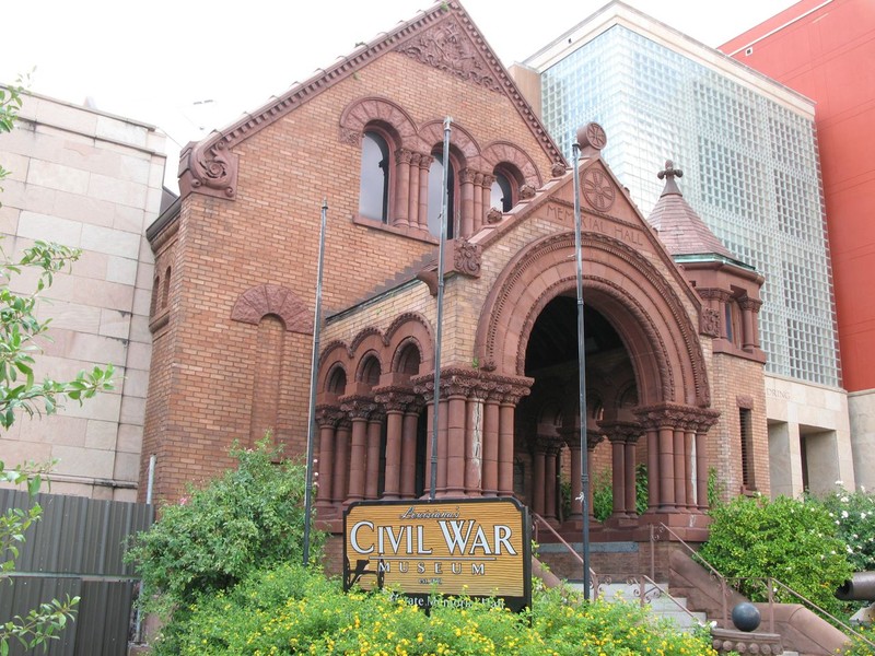 The Confederate Museum was known as the Howard Annex after it was opened in 1891.