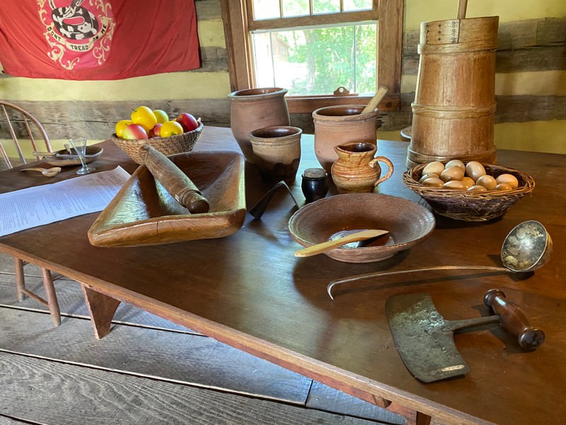 Tavern table setup