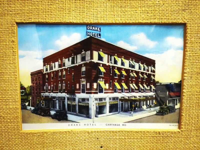 Postcard of Drake Hotel, circa 1935-40.