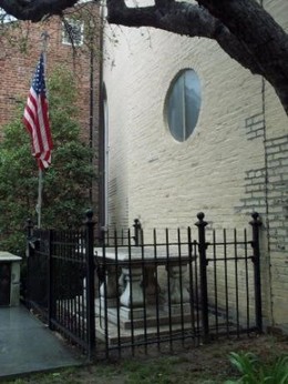 Tomb of the Unknown Solider Revolutionary War. Old Presbyterian Meeting House.
