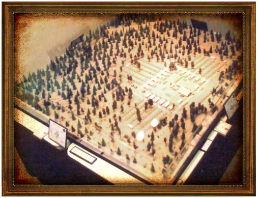 Fort Tuthill Diorama (display of Regimental Training Facility for 158th Infantry Regiment)
