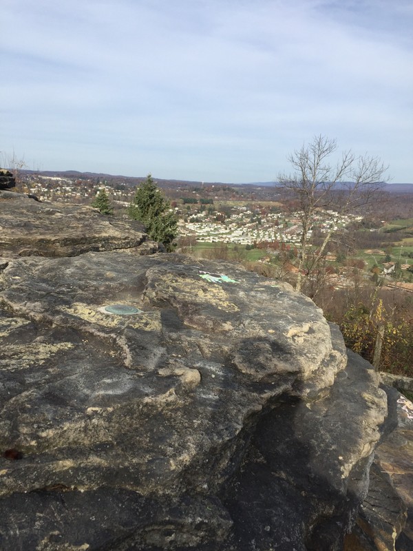 View from Sky Rock. Photo taken November 11, 2017.