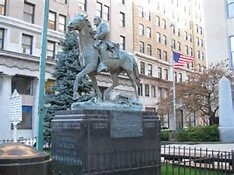 Statue of Stonewall Jackson.