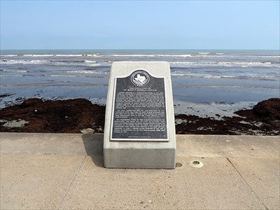 This marker, located at 69th Street and Seawall Boulevard, tells the story of the disaster on the orphanage. 