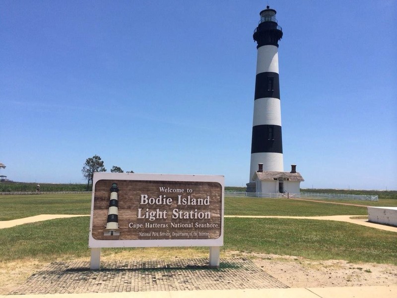 Today, the Bodie Island Lighthouse is open for tours daily. Visitors can climb the 214 steps to the very top, which looks out over the coastal shore of North Carolina.